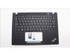 Lenovo 5M11L59361 C-Cover with keyboard, Japanese, Black, Backlight, JP