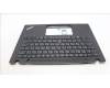 Lenovo 5M11L59427 C-Cover with keyboard, Ukraine, Black, Backlight, US