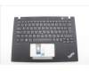 Lenovo 5M11L59543 C-Cover with keyboard, Spanish, Black, Backlight, WWAN, UK