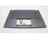 Lenovo 5M11L59590 C-Cover with keyboard, Czech Slovakian, Grey, Backlight, UK