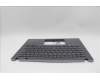 Lenovo 5M11L59628 C-Cover with keyboard, Portuguese, Grey, Backlight, UK