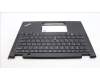 Lenovo 5M11L64118 C-Cover with keyboard, Greek, Black, Backlight, US