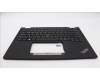 Lenovo 5M11L64139 C-Cover with keyboard, Korean, Black, Backlight, US