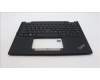 Lenovo 5M11L64214 C-Cover with keyboard, USA English, Black, Backlight, WWAN, US
