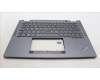 Lenovo 5M11L64330 C-Cover with keyboard, German, Grey, Backlight, UK