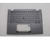 Lenovo 5M11L64654 C-Cover with keyboard, Danish, Grey, Backlight, WWAN, UK