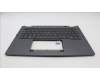Lenovo 5M11L64678 C-Cover with keyboard, German, Grey, Backlight, WWAN, UK