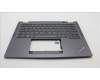 Lenovo 5M11L64702 C-Cover with keyboard, Italian, Grey, Backlight, WWAN, UK
