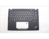 Lenovo 5M11L85690 C-Cover with keyboard, French, Black, US