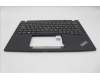Lenovo 5M11L85782 C-Cover with keyboard, Portuguese, Black, UK