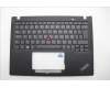 Lenovo 5M11L85832 C-Cover with keyboard, Turkish, Black, UK