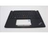 Lenovo 5M11L85899 C-Cover with keyboard, Danish, Black, Backlight, UK