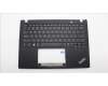Lenovo 5M11L85903 C-Cover with keyboard, USA English, Black, Backlight, US