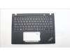Lenovo 5M11L85979 C-Cover with keyboard, Japanese, Black, Backlight, JP