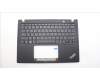 Lenovo 5M11L86175 C-Cover with keyboard, Greek, Black, Backlight, WWAN, US