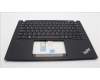 Lenovo 5M11L92864 C-Cover with keyboard, Hungarian, Black, Backlight, UK