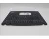 Lenovo 5M11L93056 C-Cover with keyboard, Russian, Black, Backlight, WWAN, US