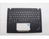 Lenovo 5M11M02920 C-Cover with keyboard, Arabic, Black, US