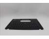 Lenovo 5M11M02946 C-Cover with keyboard, US English Euro, Black, US