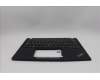 Lenovo 5M11M03001 C-Cover with keyboard, Spanish, Black, UK