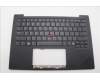 Lenovo 5M11N61088 C-Cover with keyboard, USA English, Deep Black, FingerPrint Reader, WLAN, US