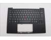 Lenovo 5M11N61096 C-Cover with keyboard, Hungarian, Deep Black, FingerPrint Reader, WLAN, UK