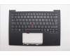 Lenovo 5M11N61109 C-Cover with keyboard, Swedish/Finnish, Deep Black, FingerPrint Reader, WLAN, UK
