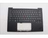 Lenovo 5M11N61194 C-Cover with keyboard, Brazil Portuguese, Deep Black, FingerPrint Reader, WWAN, UK