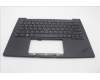 Lenovo 5M11N61199 C-Cover with keyboard, USA English, Deep Black, FingerPrint Reader, WWAN, US