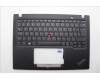 Lenovo 5M11N89489 C-Cover with keyboard, UK English, Black, Backlight, UK