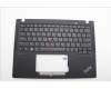 Lenovo 5M11N89539 C-Cover with keyboard, Greek, Black, Backlight, WWAN, US