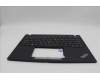 Lenovo 5M11N89539 C-Cover with keyboard, Greek, Black, Backlight, WWAN, US