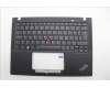 Lenovo 5M11N89548 C-Cover with keyboard, Icelandic, Black, Backlight, WWAN, UK
