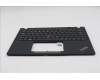 Lenovo 5M11N89585 C-Cover with keyboard, Swedish/Finnish, Black, Backlight, WWAN, UK