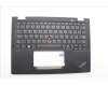 Lenovo 5M11N89832 C-Cover with keyboard, Arabic, Black, Backlight, US