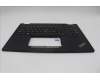 Lenovo 5M11N89833 C-Cover with keyboard, Arabic, Black, Backlight, US