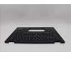 Lenovo 5M11N89848 C-Cover with keyboard, Czech Slovakian, Black, Backlight, UK