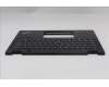Lenovo 5M11N89884 C-Cover with keyboard, Italian, Black, Backlight, UK