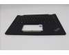Lenovo 5M11N93166 C-Cover with keyboard, French, Black, Backlight, WWAN, US