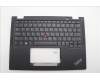 Lenovo 5M11N93177 C-Cover with keyboard, Hebrew, Black, Backlight, WWAN, US