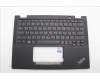 Lenovo 5M11N93210 C-Cover with keyboard, Russian, Black, Backlight, WWAN, US
