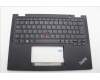 Lenovo 5M11N93222 C-Cover with keyboard, Switzerland, Black, Backlight, WWAN, UK