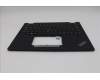 Lenovo 5M11N93223 C-Cover with keyboard, Switzerland, Black, Backlight, WWAN, UK