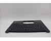 Lenovo 5M11N93326 C-Cover with keyboard, Turkish, Black, UK