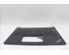 Lenovo 5M11N93330 C-Cover with keyboard, UK English, Black, UK