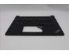 Lenovo 5M11N93332 C-Cover with keyboard, US English Euro, Black, US