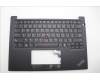 Lenovo 5M11N94161 C-Cover with keyboard, Arabic, Black, Backlight, US