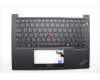 Lenovo 5M11N94237 C-Cover with keyboard, UK English, Black, Backlight, UK