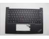 Lenovo 5M11N94273 C-Cover with keyboard, Brazil Portuguese, Black, Backlight, UK