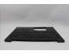 Lenovo 5M11N96543 C-Cover with keyboard, Greek, Black, US